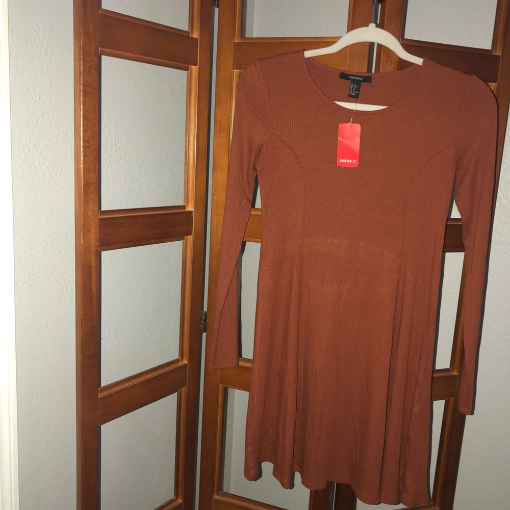 Forever 21 Orange Dress
